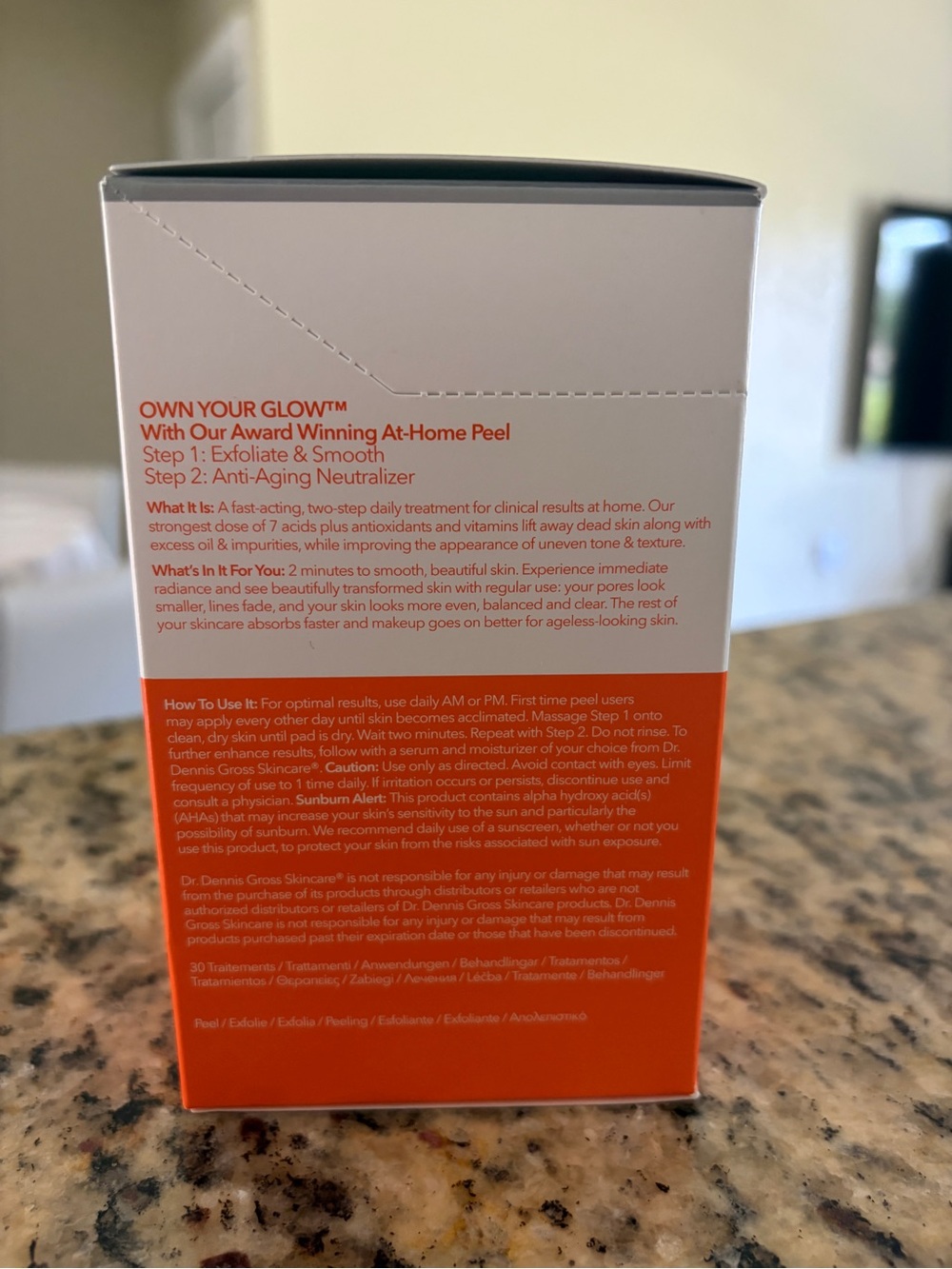 NEW Dr. Dennis Gross Extra Strength Daily Peel 30 Pack (Exp 10/2027) - Picture 2 of 5